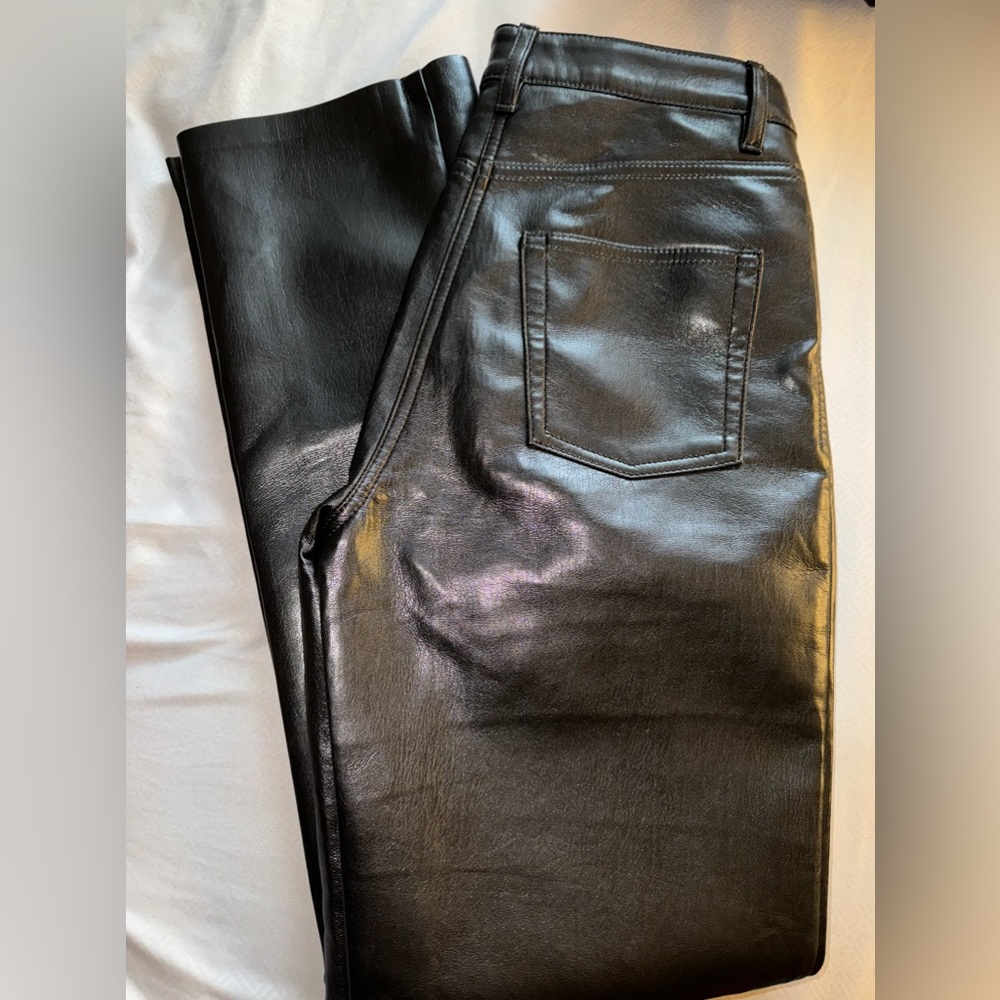 Aritzia Leather Melina Pant